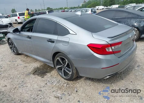 2019 Honda Accord Sport из США, поврежденный, VIN 1HGCV1F34KA177526